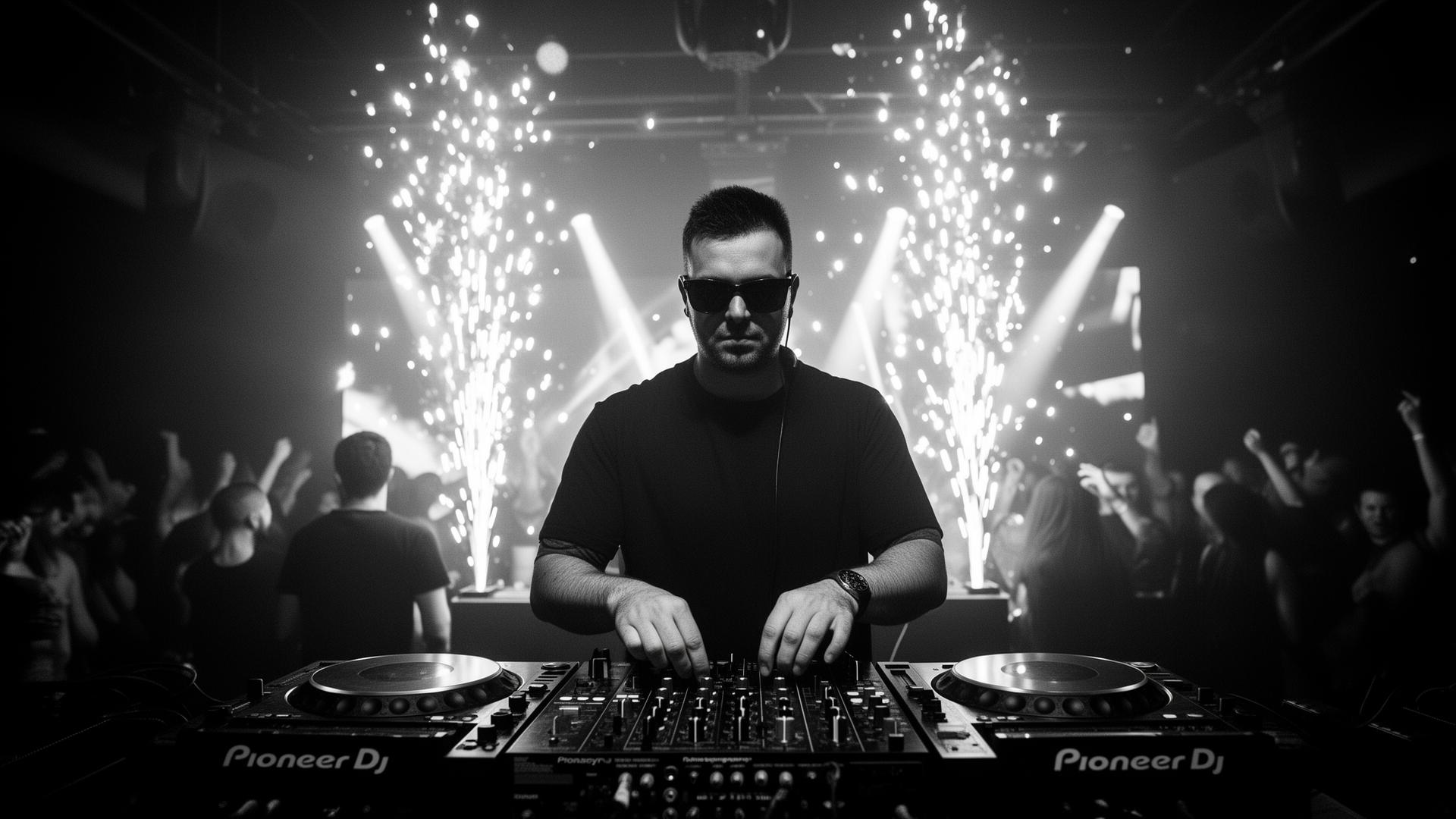 DJ Chumichev performing